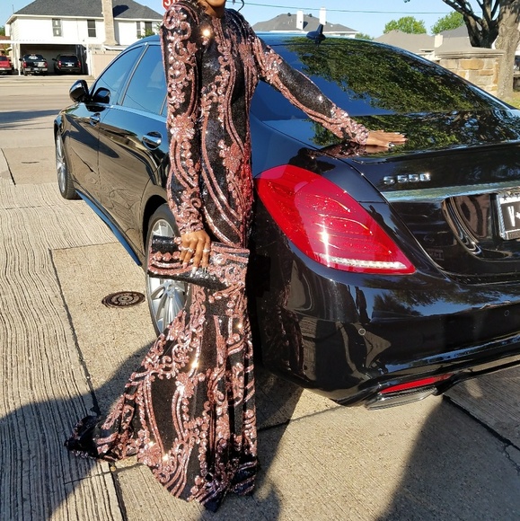 Custom Elegant Dress - Picture 3 of 3